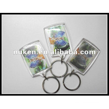 New Gifts Lenticular Printed 3D Plastic Keychain